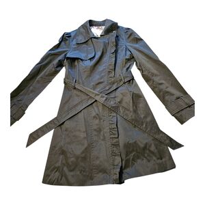 Jessica Simpson Dark Olive Trench Coat